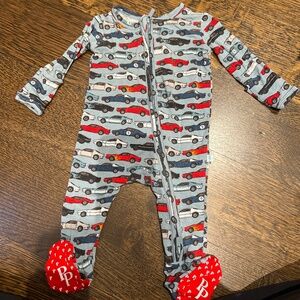 Posh Peanut Newborn Footie Sleeper (Cars)